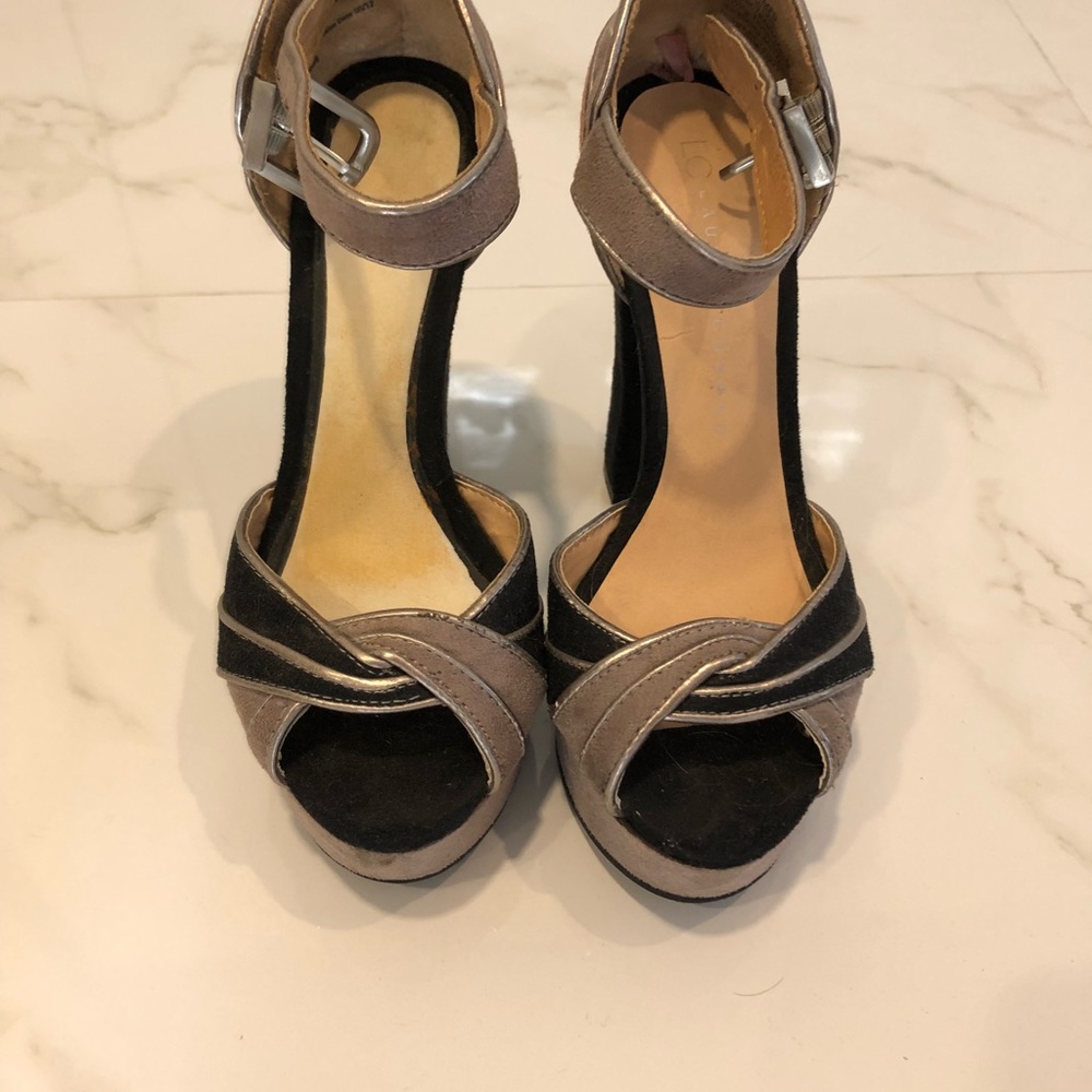 Suede Heels